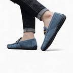 Mocassins En Daim Synthétique Avec Un Design Original Pour Hommes - image 2