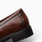 Mocassins Habillés En Cuir Véritable Pour Homme - image 5