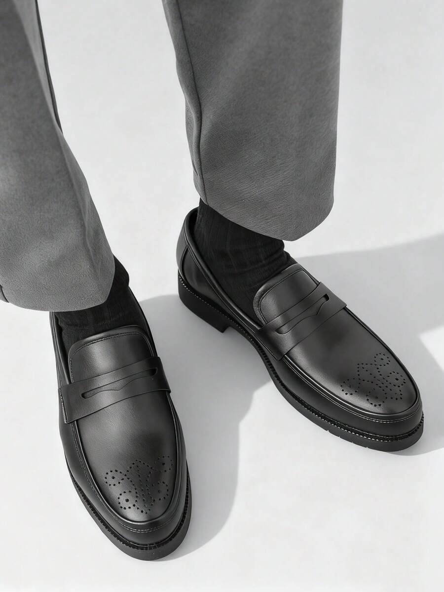 Mocassins homme à bandeau - image 4