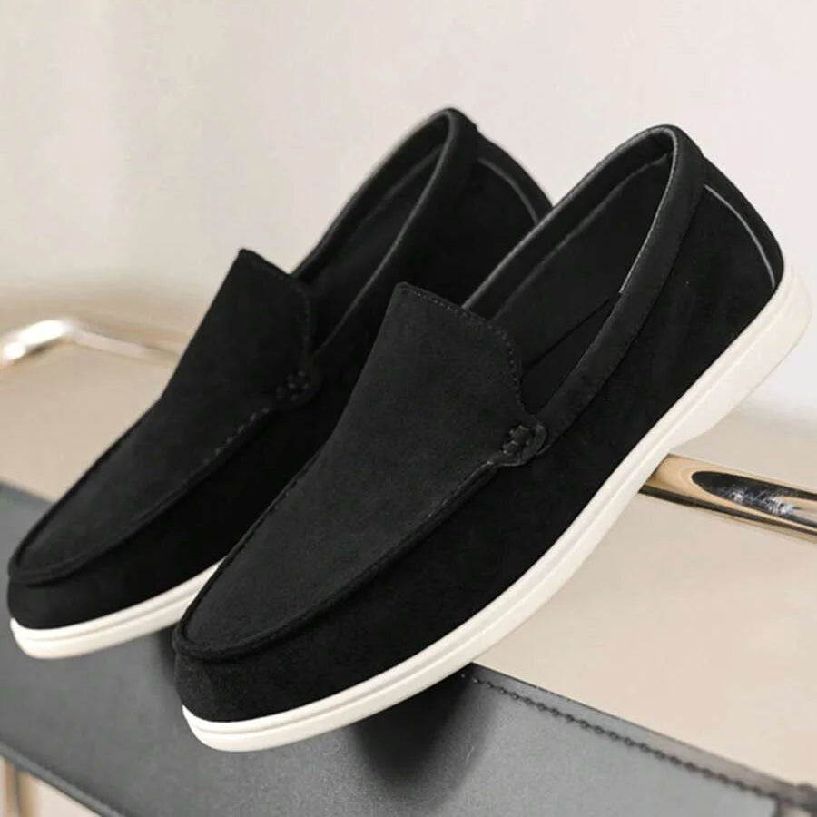 Mocassins homme à bout rond - Noir