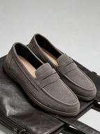 Mocassins homme à bride - image 5