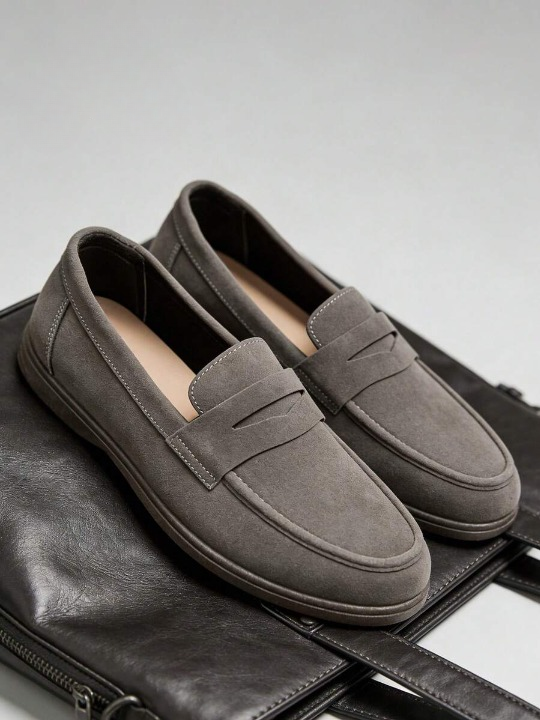 Mocassins homme à bride - image 5