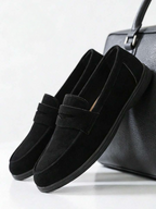 Mocassins homme à bride - Noir