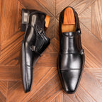 Mocassins homme à brides croisées - image 5