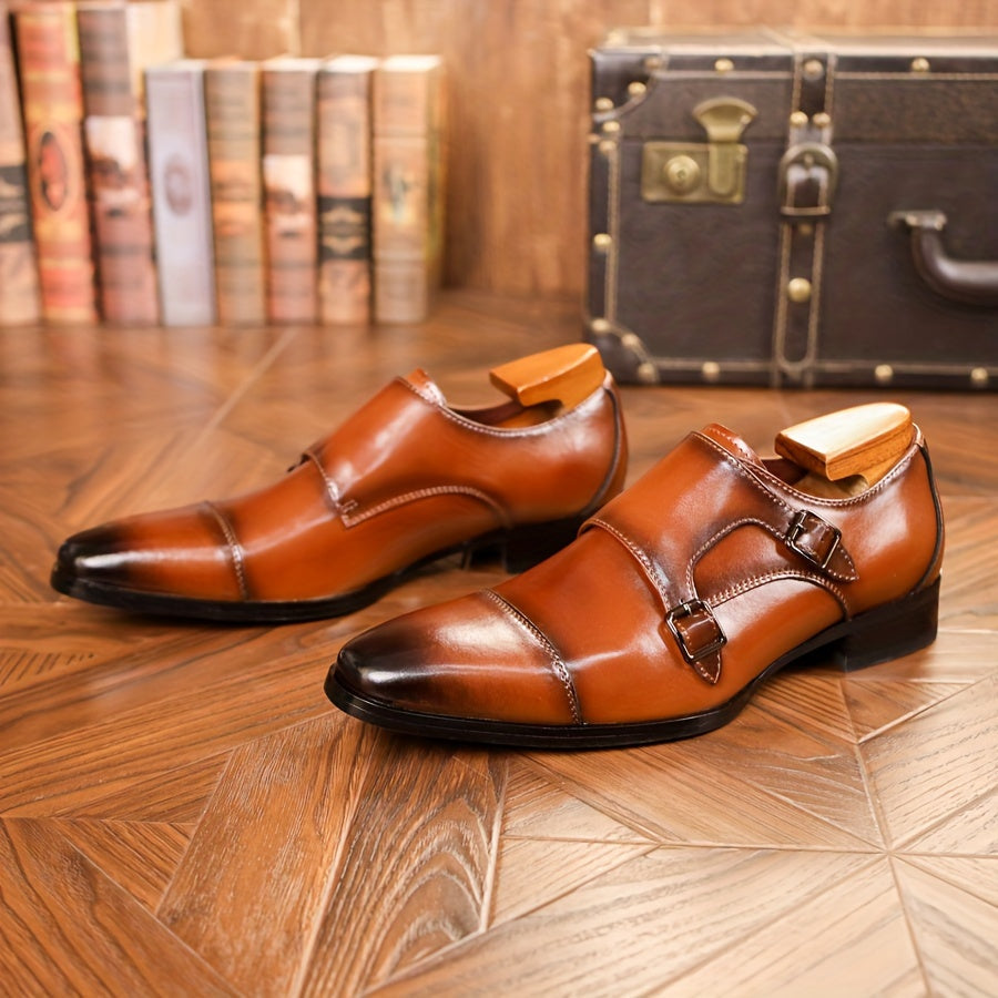 Mocassins homme à brides croisées - image 6