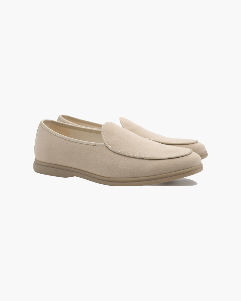 Mocassins homme à design épuré - Beige