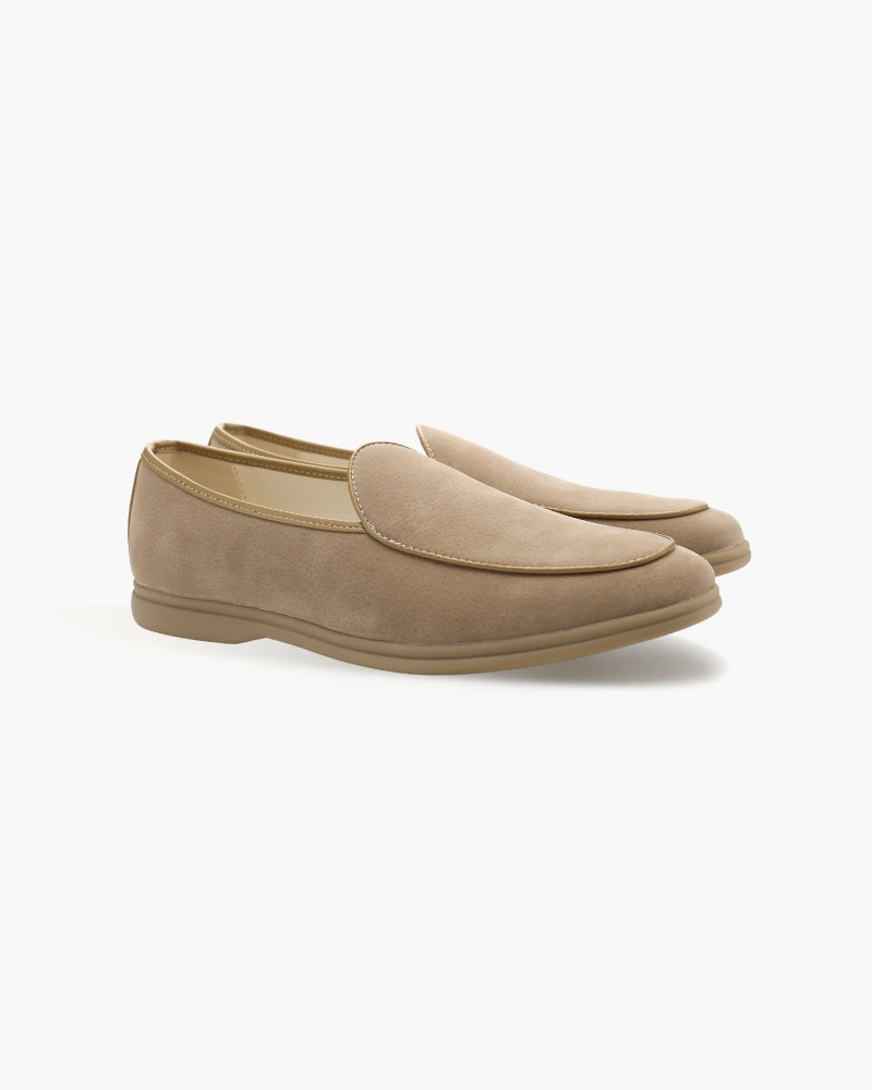 Mocassins homme à design épuré - Moka