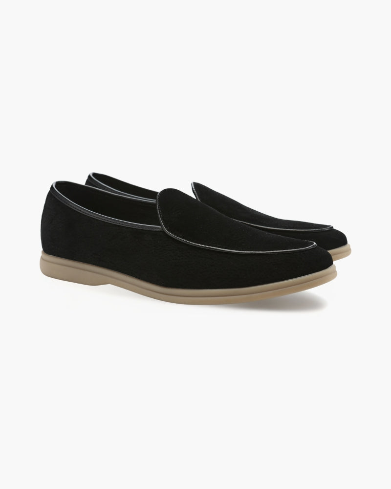 Mocassins homme à design épuré - Noir