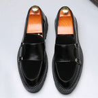 Mocassins homme à double boucle - image 2