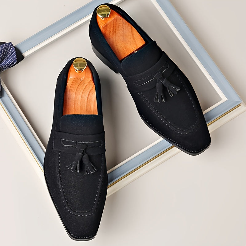 Mocassins homme à double pampille - image 4