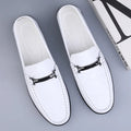 Mocassins homme à enfiler classiques - Blanc