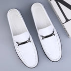 Mocassins homme à enfiler classiques - Blanc