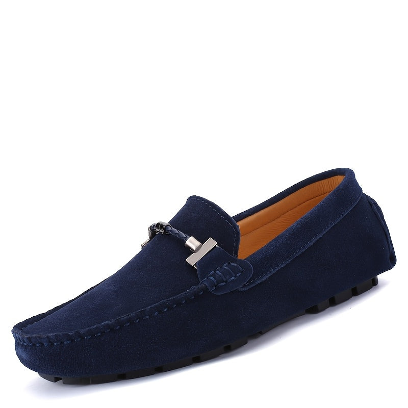 Mocassins homme à mors métallique - image 4