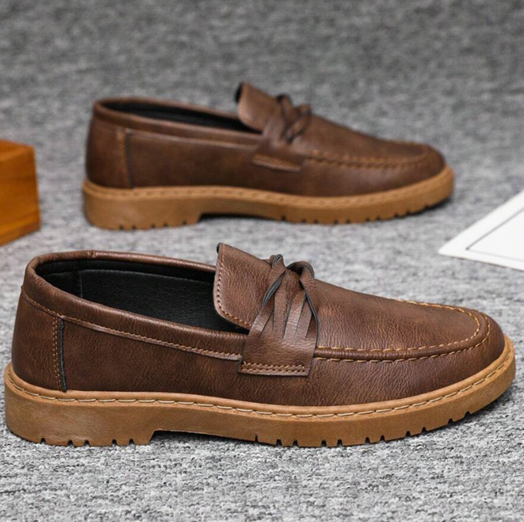 Mocassins homme à nœud - image 2