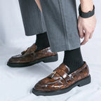 Mocassins homme à pampilles - image 7