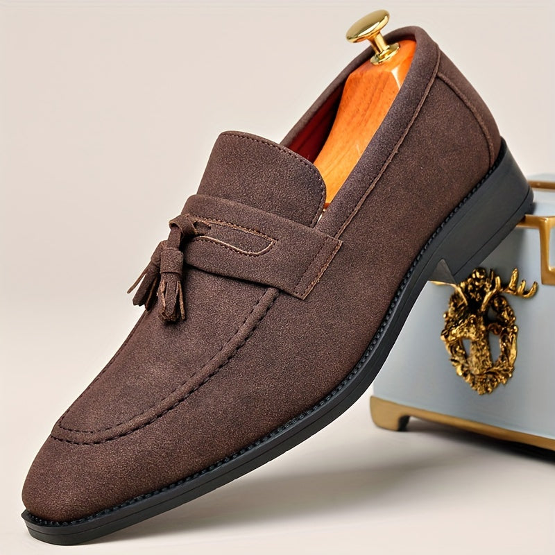 Mocassins homme à plateau frangé - image 6