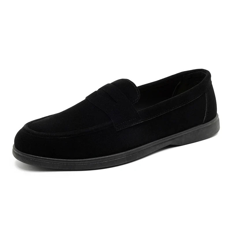 Mocassins homme à semelle basse - Noir