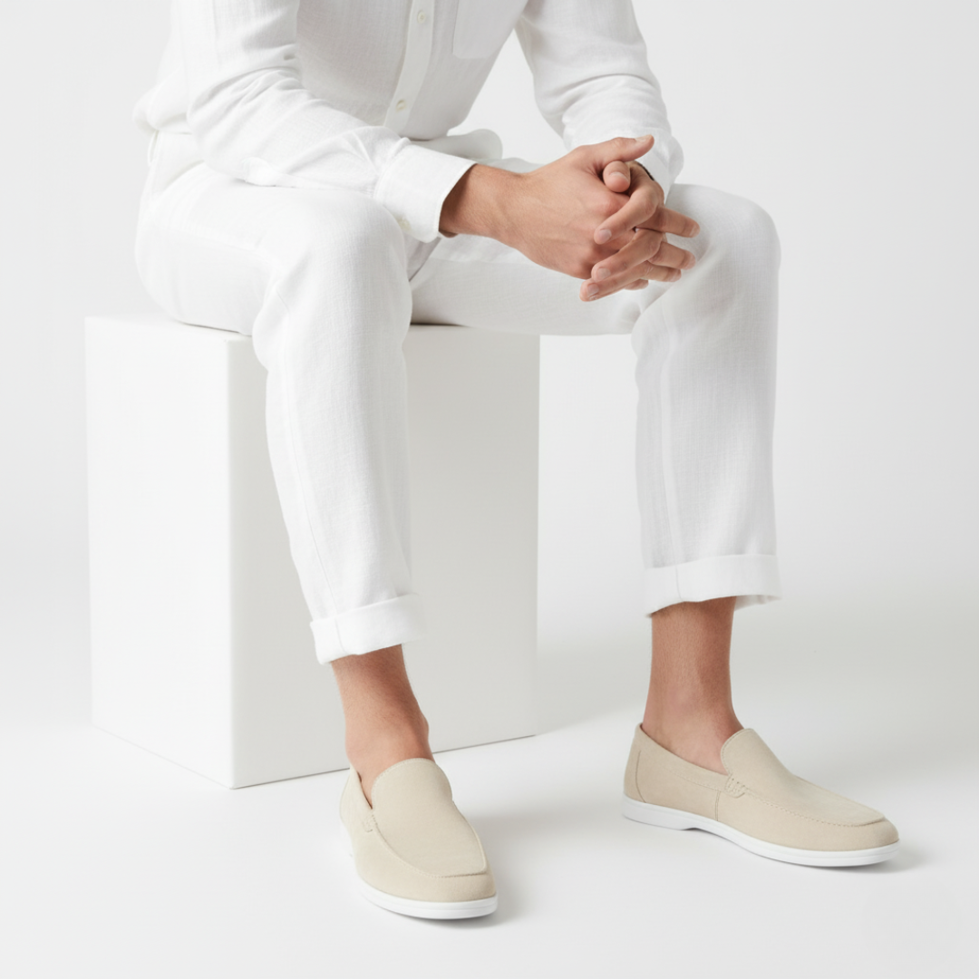 Mocassins homme à semelle contrastante - image 3