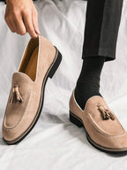 Mocassins homme à surpiqûres - image 4