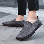 Mocassins homme ajourés - image 8