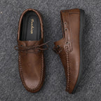 Mocassins homme coutures décoratives - image 3