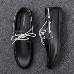 Mocassins homme coutures décoratives - image 4