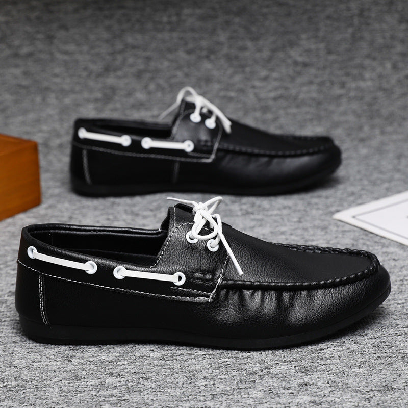 Mocassins homme coutures décoratives - image 5