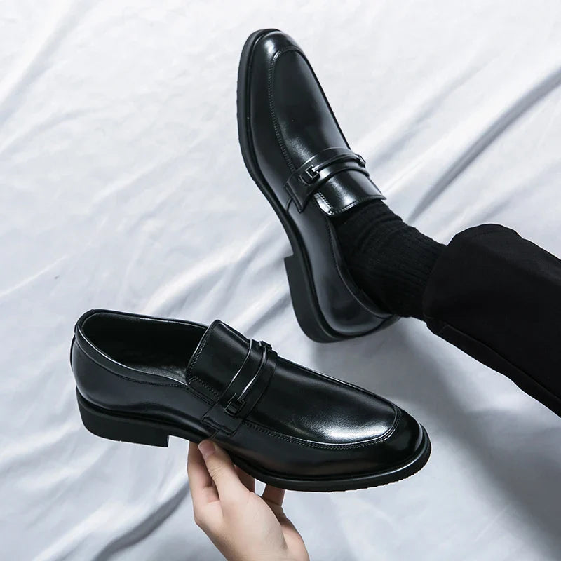 Mocassins homme dessus lisse - image 2