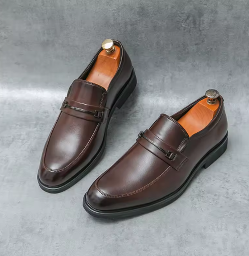 Mocassins homme dessus lisse - Noir