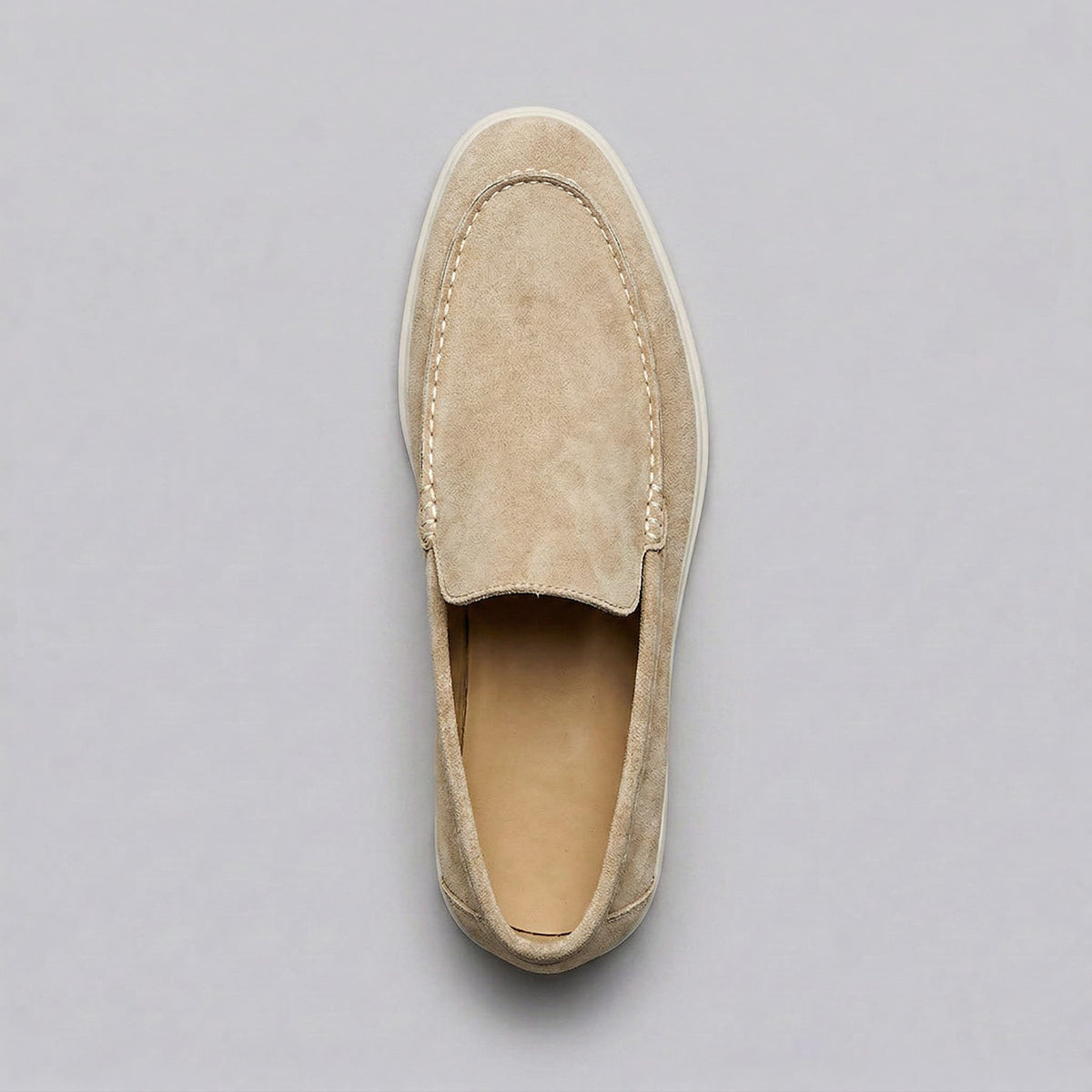 Mocassins homme en daim - image 9