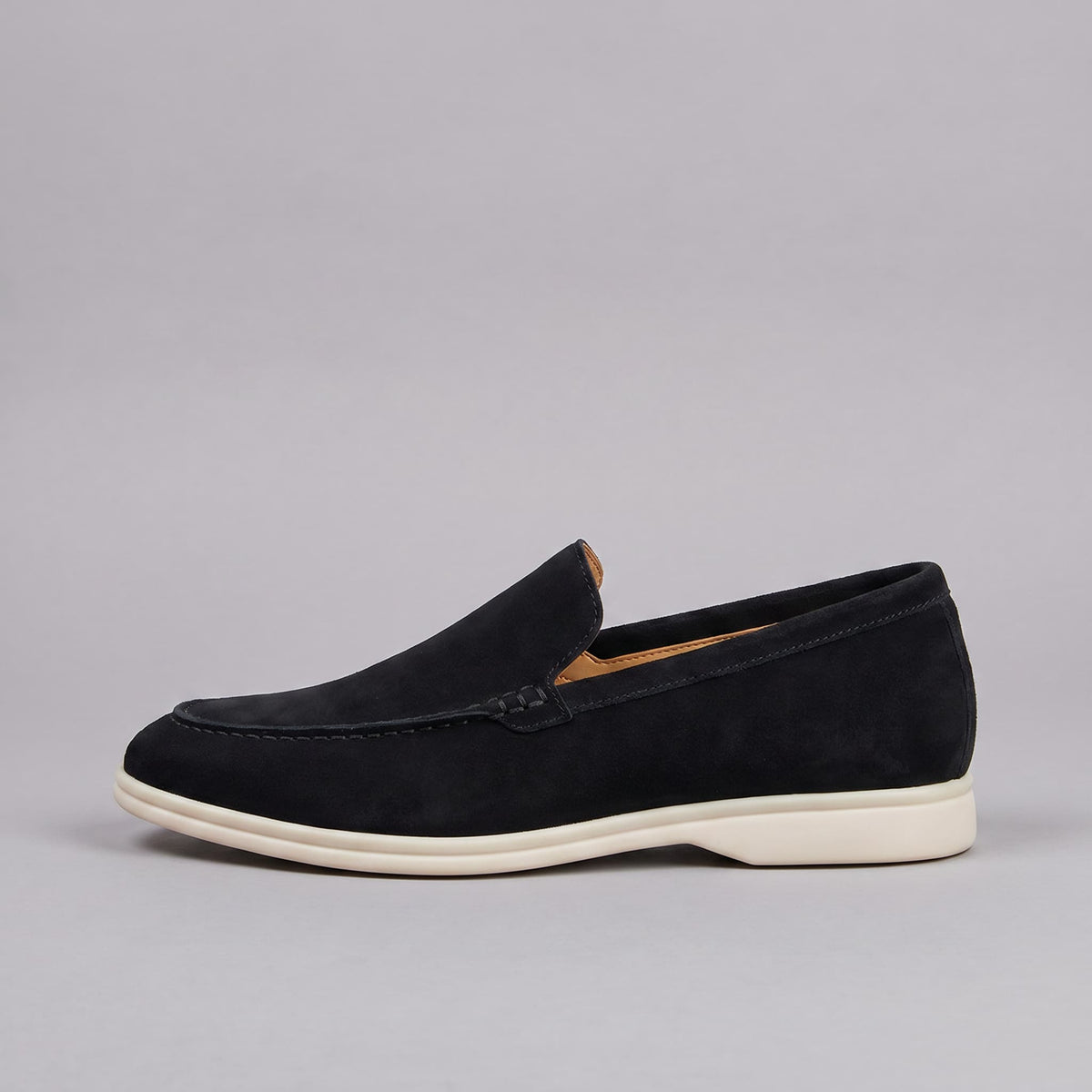 Mocassins homme en daim - Noir