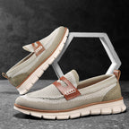 Mocassins homme en maille - image 6