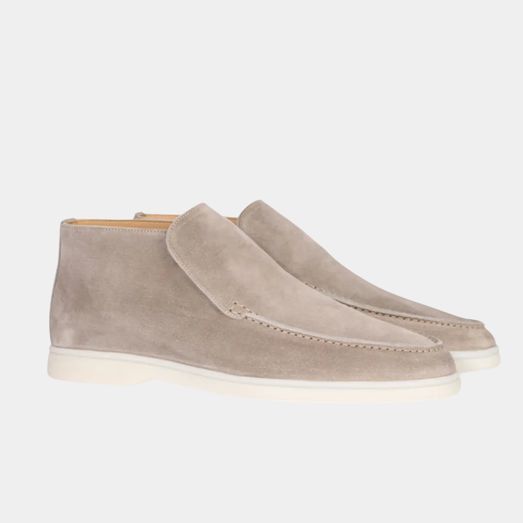Mocassins homme montants - Beige