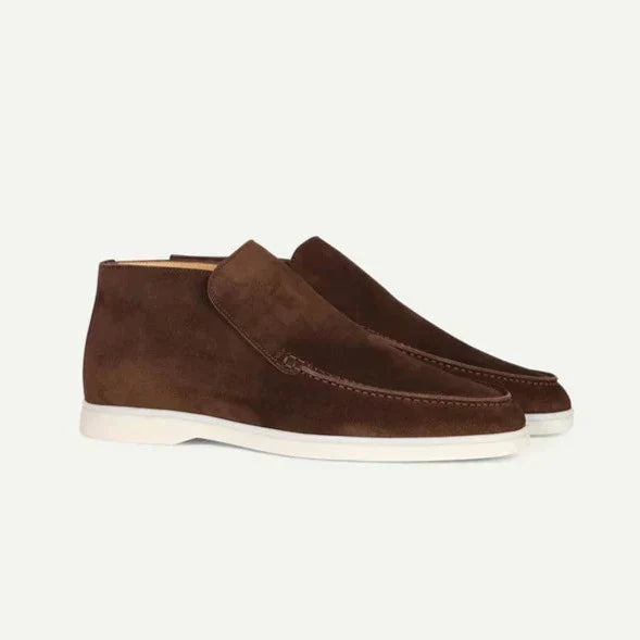 Mocassins homme montants - Marron