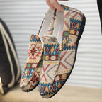 Mocassins homme motifs tissés - image 4
