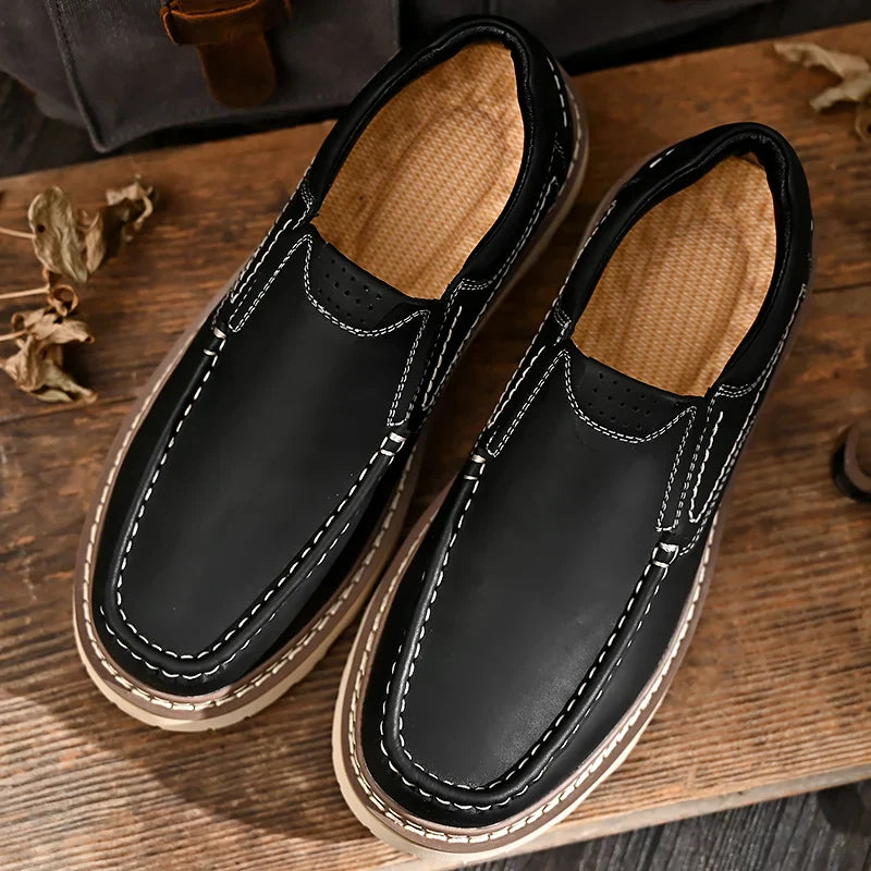 Mocassins homme semelle crantée - image 6
