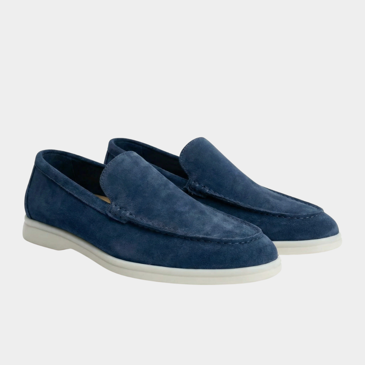 Mocassins homme souples à enfiler - Marine
