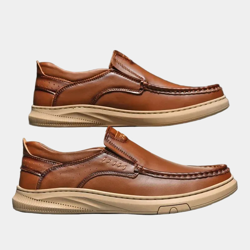 Mocassins homme surpiqués - image 3
