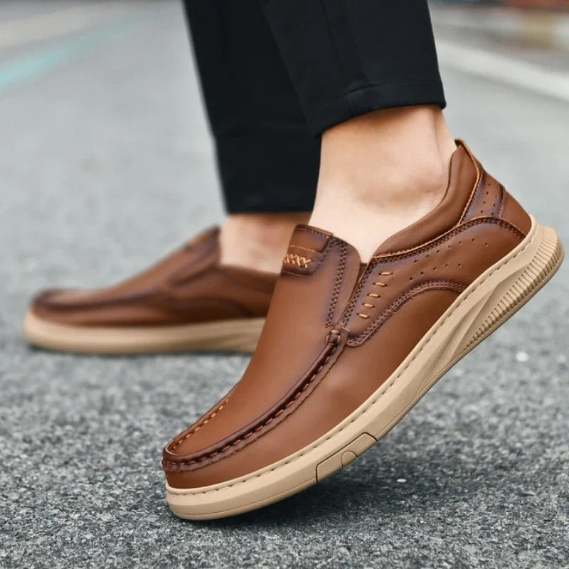 Mocassins homme surpiqués - image 5