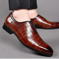 Mocassins homme texturés - Marron