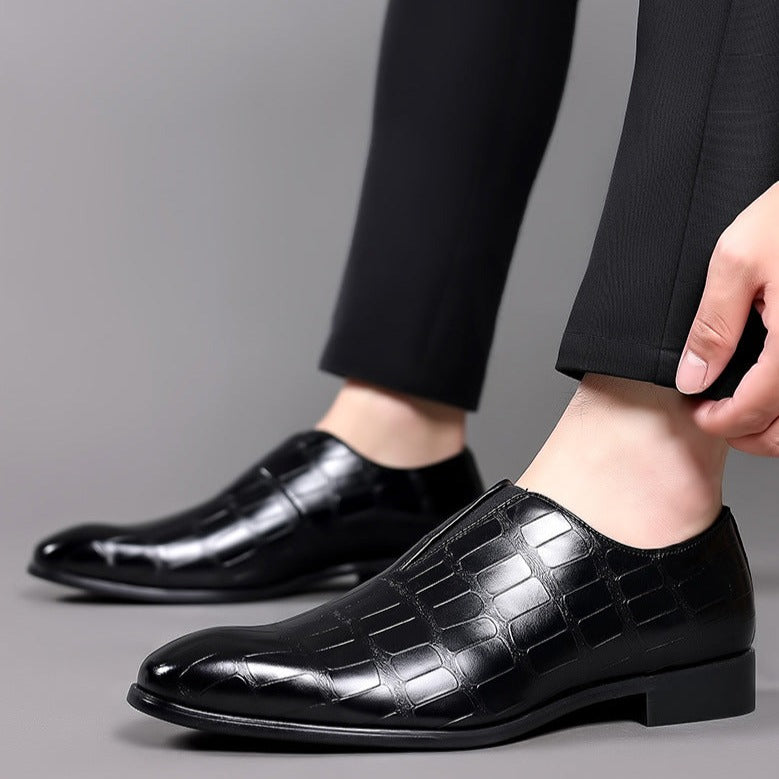 Mocassins homme texturés - Noir