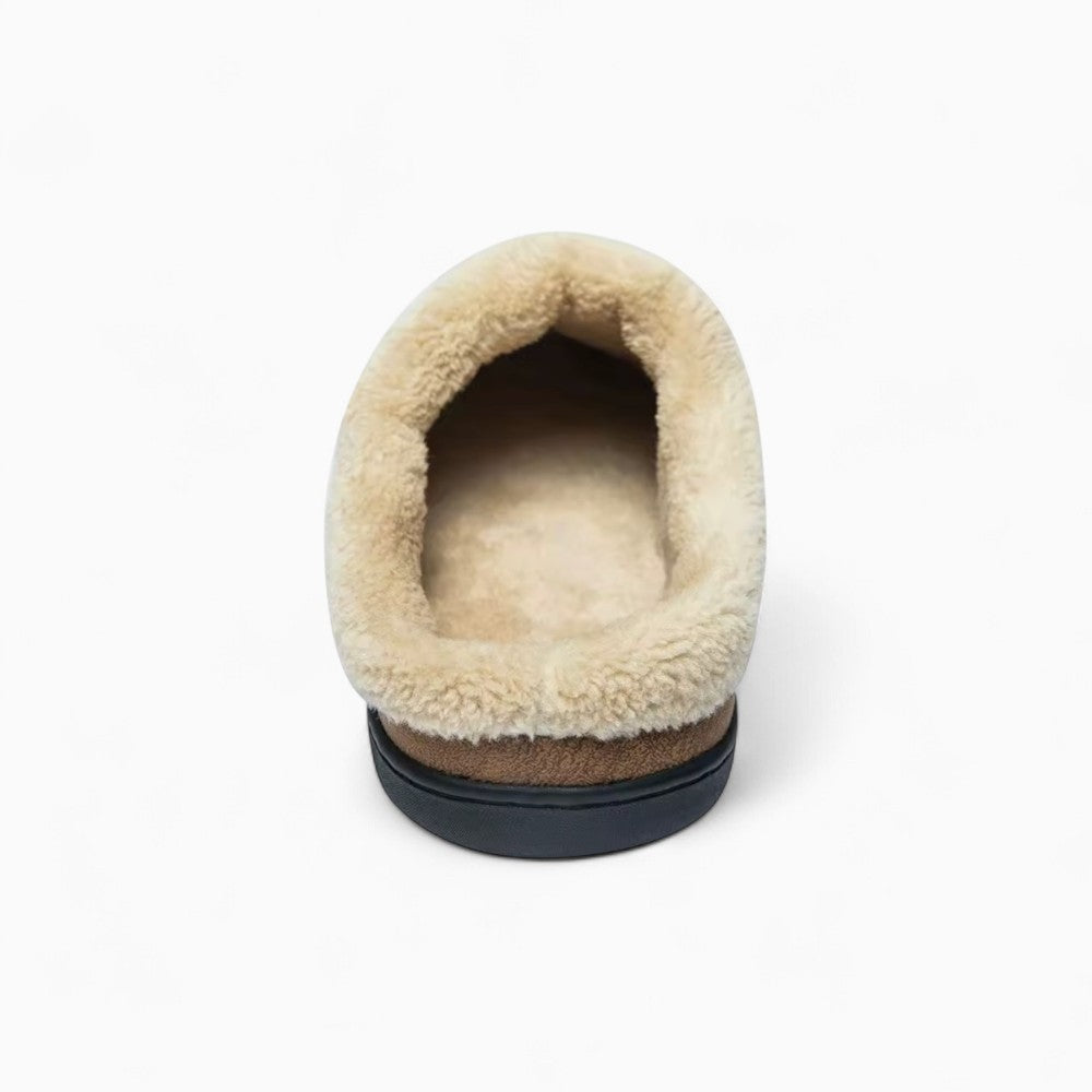 Mocassins Indiens D’hiver En Daim Fourrés - image 3