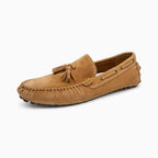 Mocassins pour Homme En Daim Marron - Marron