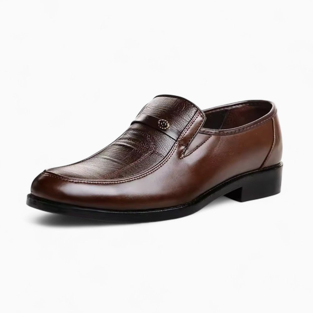Mocassins Raffinés En Cuir Synthétique Pour Homme - image 1