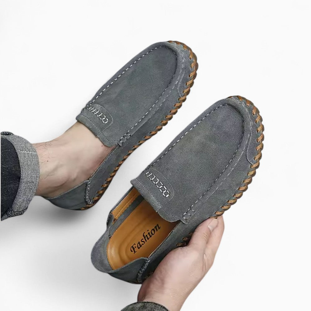 Mocassins Respirants En Daim Véritable Pour Hommes - image 3