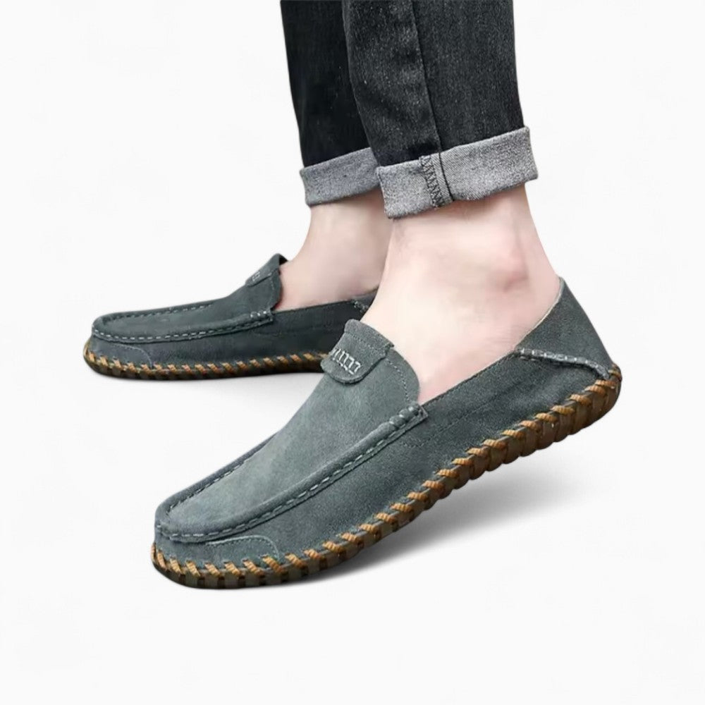 Mocassins Respirants En Daim Véritable Pour Hommes - image 4