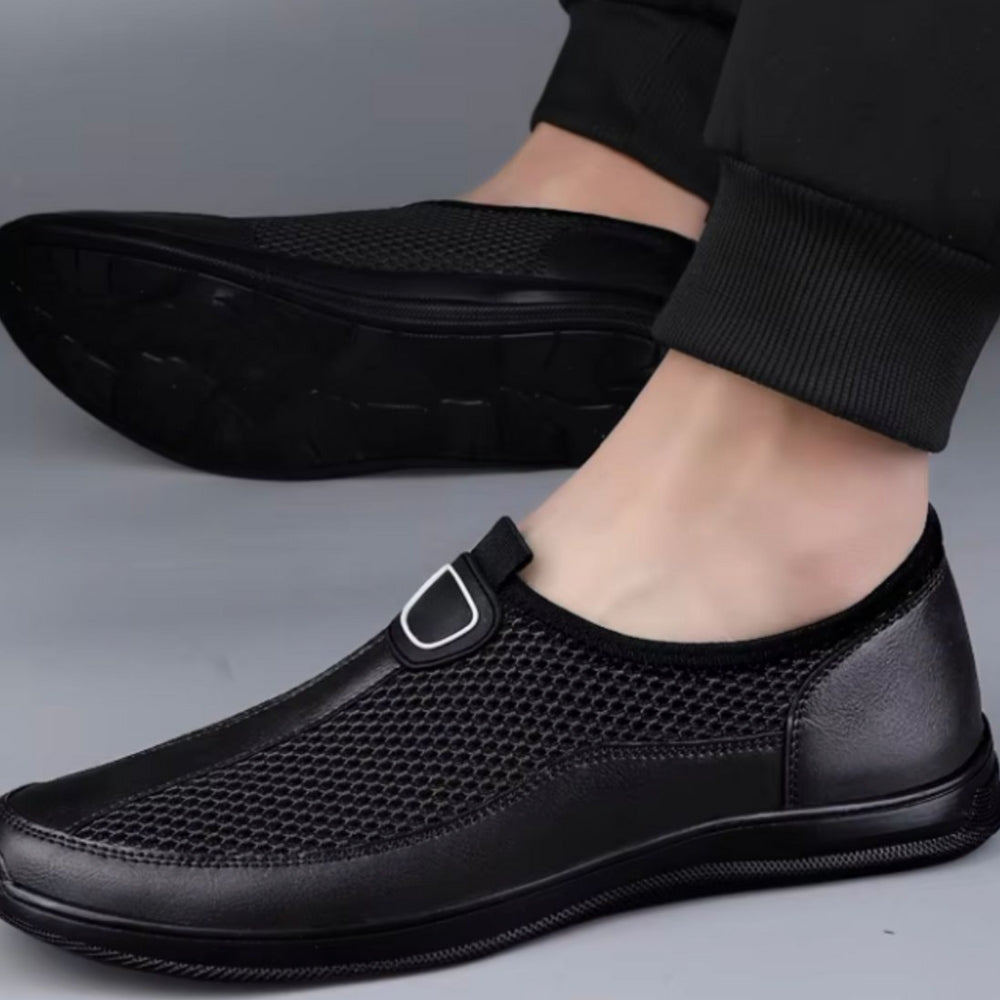 Mocassins Souples En Mesh Avec Motif Surpiqures - image 3