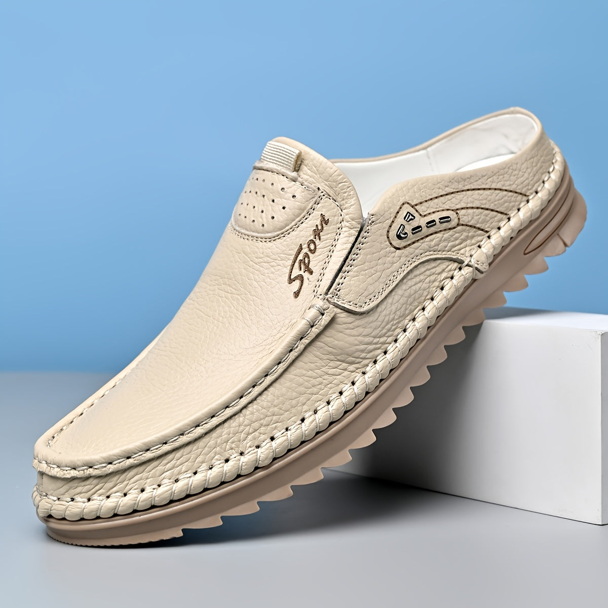 Mules homme à bout fermé - image 4