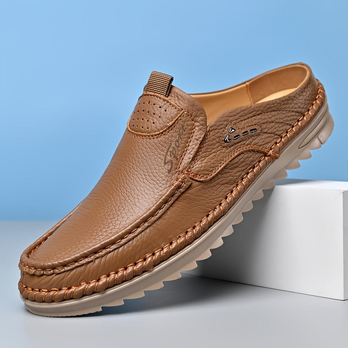 Mules homme à bout fermé - image 6