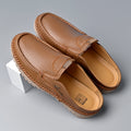 Mules homme à bout fermé - Marron